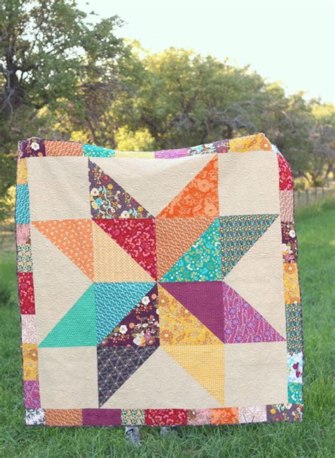 Lone Star Baby Quilt Tutorial