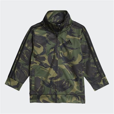 adidas Camo Track Jacket Set - Black | adidas US