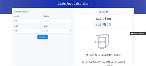 How Cubic Feet Calculations are Important