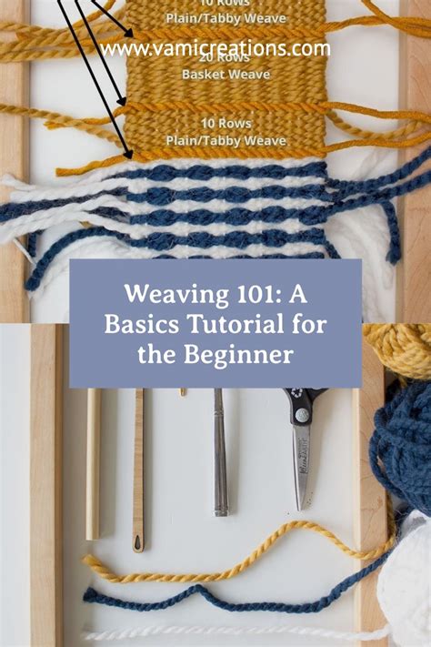 Weaving 101: A Basics Tutorial for the Beginner in 2022 | Weaving ...