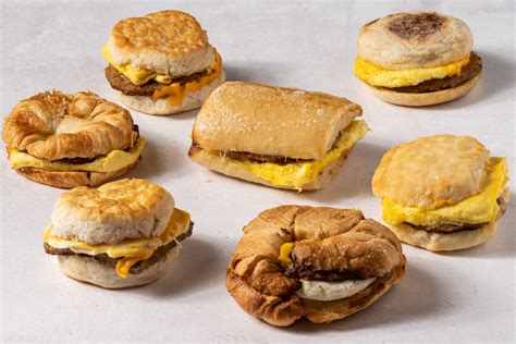 The Best Fast-Food Breakfast Sandwiches, Ranked