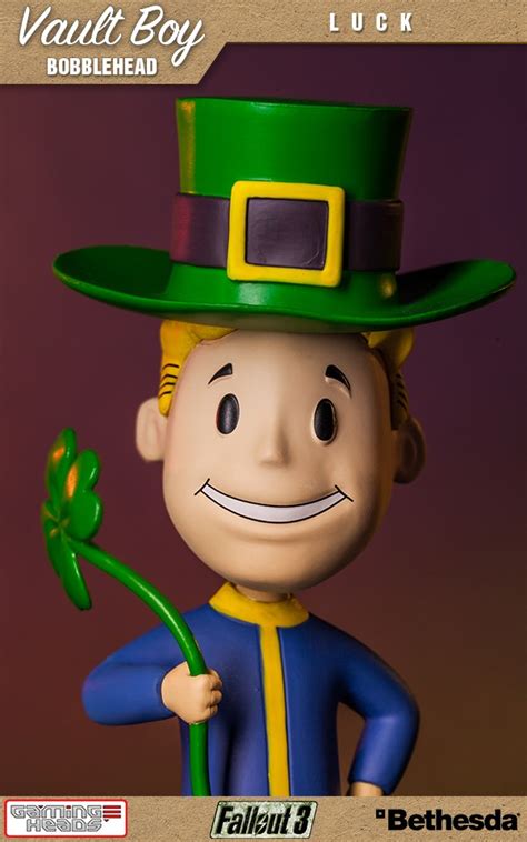 Fallout® 3: Vault Boy 101 Bobbleheads - Series Three: Luck | Gaming Heads