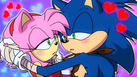 SONIC AND AMY (SonAmy) Comic Dub Compilation - YouTube