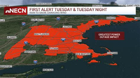 Massachusetts Power Outage Potential High – NECN