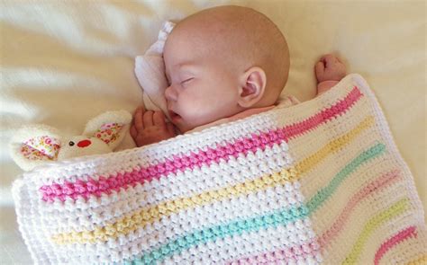 BEGINNERS CROCHET BLANKET Pattern By Kjd Easy Baby blanket