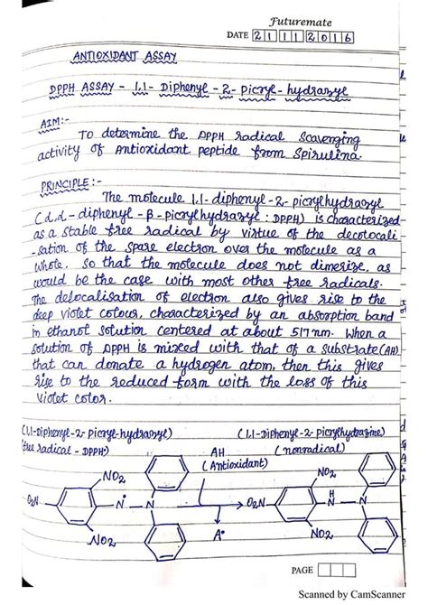 Dpph assay | PDF