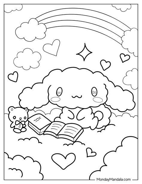 22 cinnamoroll coloring pages free pdf printables – Artofit