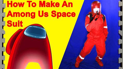 HOW TO MAKE An Among Us Costume Space Suit (Halloween DIY) - YouTube