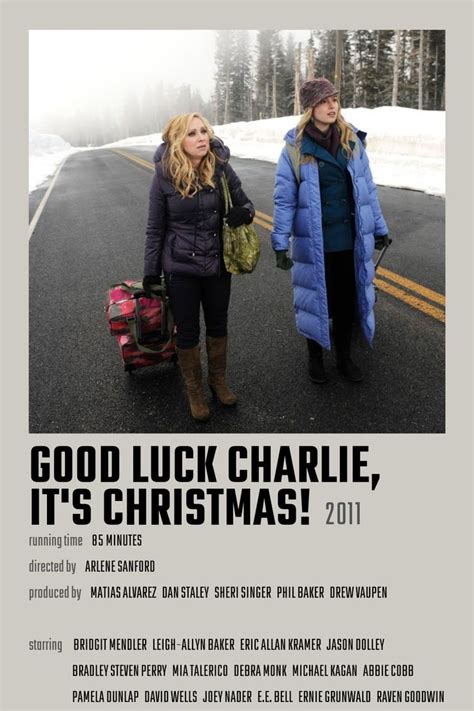 Good Luck Charlie, It's Christmas! | Good luck charlie, Movie posters ...