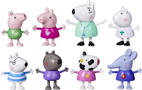 Peppa Pig, George Pig, Suzy Sheep, Danny Dog, Penny Polar Bear, Carol ...