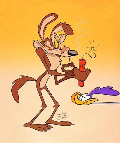 Wile E. Coyote and Road Runner by Themrock | Looney tunes show, Looney ...