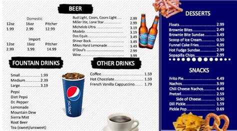 🎳 "Delicious Menu - Snacks, Meals & Drinks"