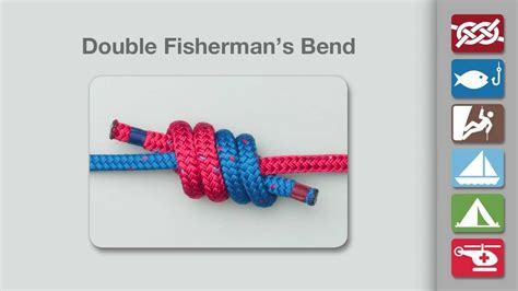 Double Fisherman's Knot | How to Tie the Double Fisherman's Knot - YouTube