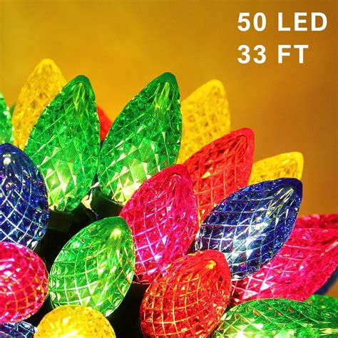 C9 Led Multicolor Christmas Lights - Christmas Decorations 2021