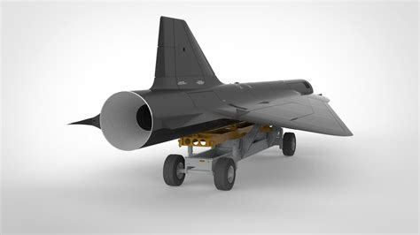 Lockheed D-21 3D Model by Chtazi