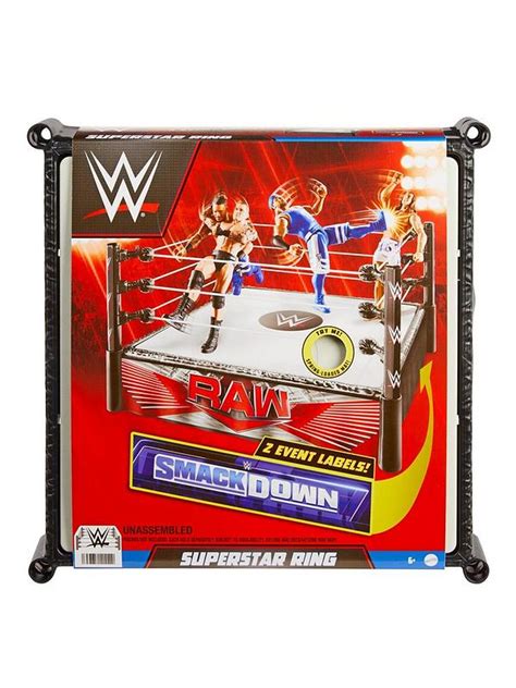 WWE Superstar Ring RAW Smackdown Playset | Very.co.uk