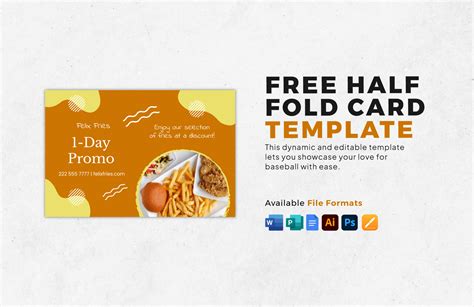 Half Fold Card Templates in Word - FREE Download | Template.net