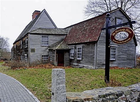 Fairbanks House - Dedham, Massachusetts. Built circa 1637, America's ...