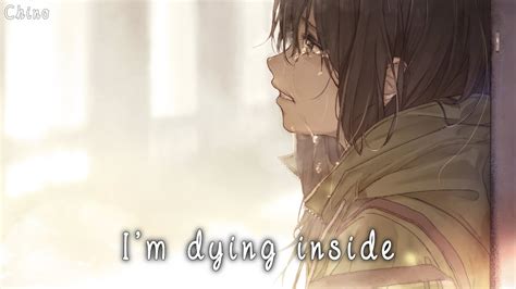 Nightcore - I Lied, I'm Dying Inside (Lyrics) Chords - Chordify