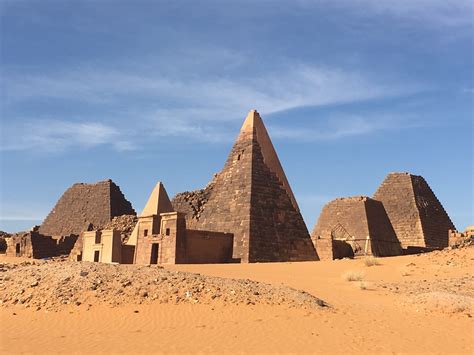 Sudan Pyramids Map