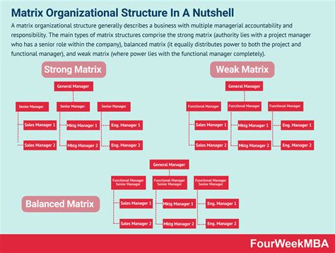 Matrix Organizational Structure In A Nutshell - FourWeekMBA