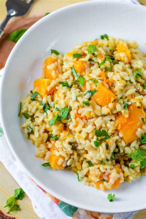 Butternut Squash Risotto Recipe | ChefDeHome.com