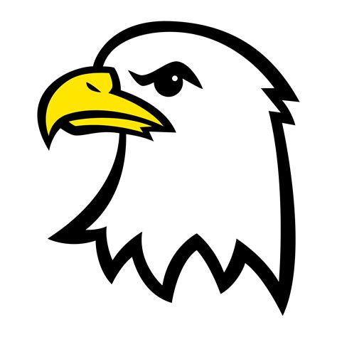 Eagle Cartoon Head 540400 Vector Art at Vecteezy