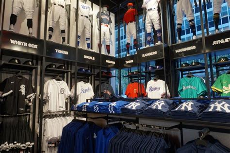 The store for baseball fans in New York City, the MLB Store