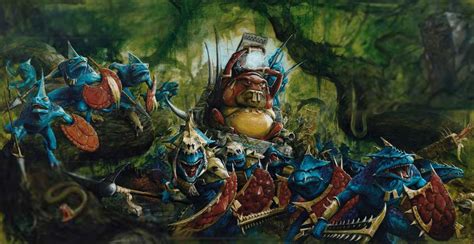 Warhammer Lizardmen in 5e (yes, lizardMEN not lizardFOLK) – electric RAIN