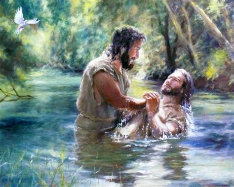 Holy Spirit Jesus Baptism