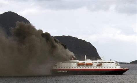 Cruise Ship MS Nordlys Explosion - Incident Photo Of The Week – gCaptain