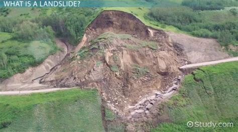 What is a Landslide? - Definition, Causes & Facts - Video & Lesson ...