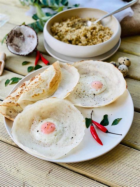 Appam Or Sri Lankan Hoppers | RecipeLion.com