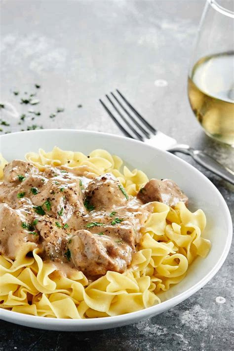 Crock Pot Beef Stroganoff Recipe - NO Canned Soup Required