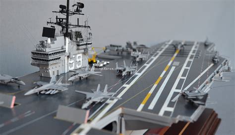 USS FORRESTAL AIRCRAFT CARRIER, a premium model