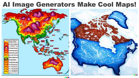 AI image generators make cool/weird maps - YouTube