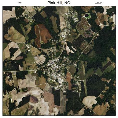 Aerial Photography Map of Pink Hill, NC North Carolina