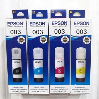 Genuine Epson 003 Inks 65ml CISS Bottle | Shopee Philippines