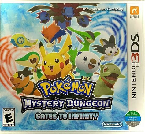 NEW Pokemon Mystery Dungeon: Gates to Infinity Nintendo 3DS World ...