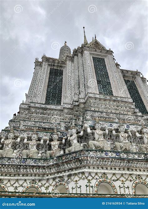 Bangkok, Thailand - November 1, 2019: Beautiful Architecture in Wat ...