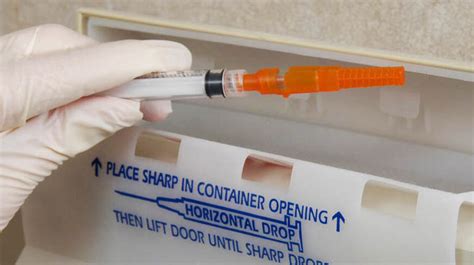 Properly disposal of sharps - Mayo Clinic Health System