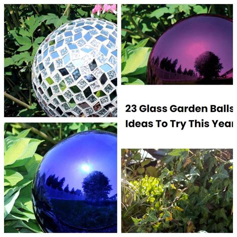 23 Glass Garden Balls Ideas To Try This Year | SharonSable