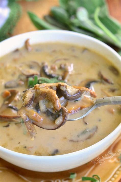 easy oyster mushroom soup recipe