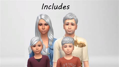 Sims 4 child hair mods - heritagemoz