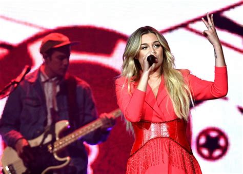 KELSEA BALLERINI Performs at Miss Me More Tour in Sioux City 05/04/2019 ...