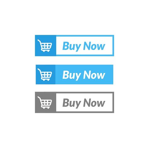 simple design of buy now button. online shop icon material design ...