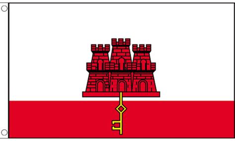 Gibraltar Flag (Small) - MrFlag