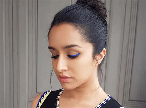 Royal Blue Makeup Look Inspo For Navratri Day 3