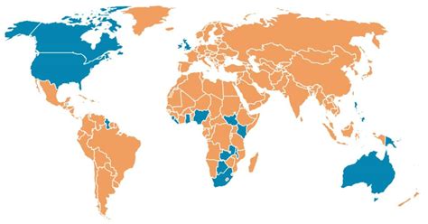 English-Speaking Countries 2023 - Wisevoter