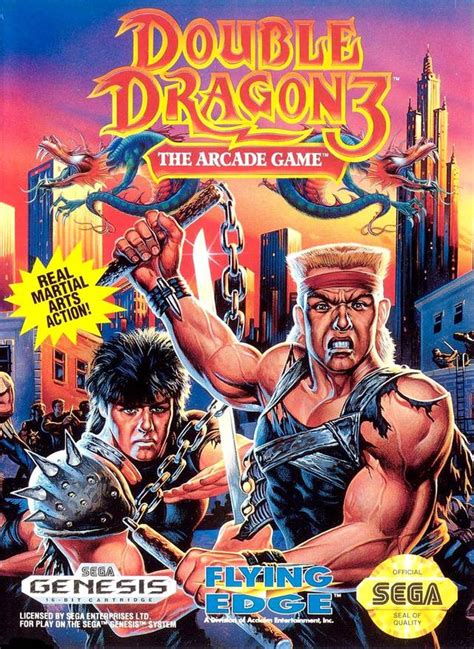 Double Dragon 3 - Sega Genesis Cover - Double Dragon Photo (40191148 ...